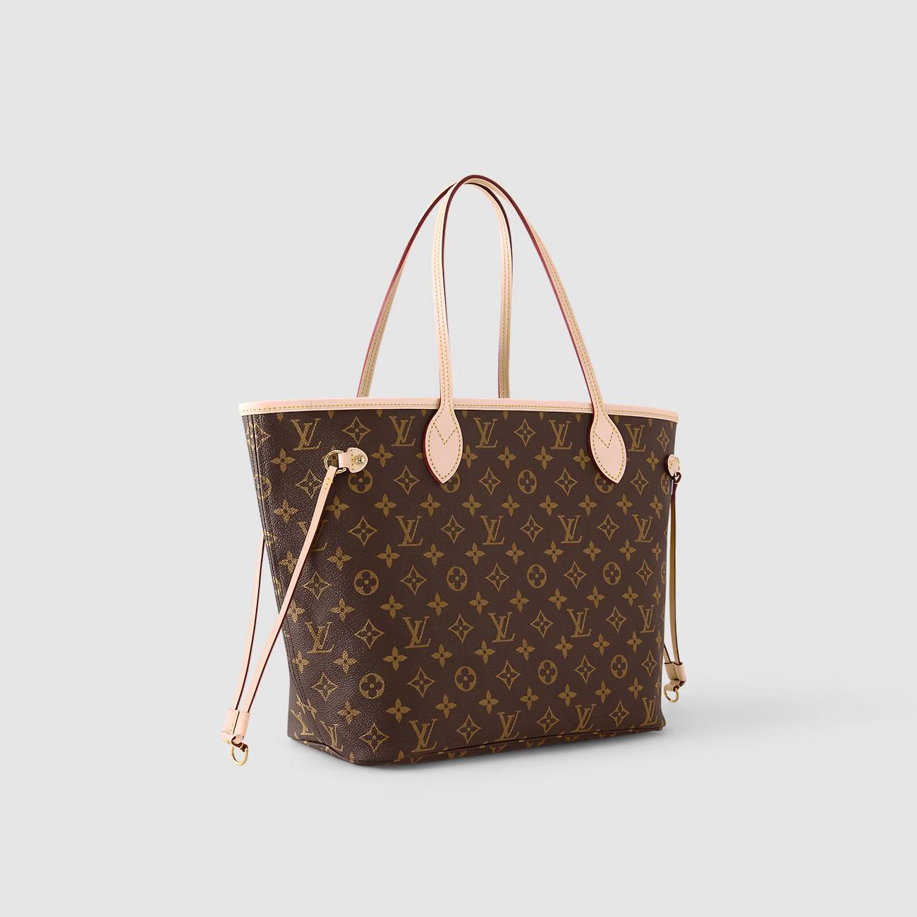 Túi Louis Vuitton Neverfull MM Nữ Monogram Be